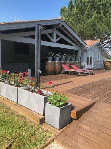 Gite Les Pins Perdus Saint-Ciers-d'Abzac Luaran gambar